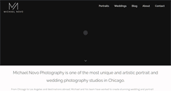 Desktop Screenshot of michaelnovophotography.com